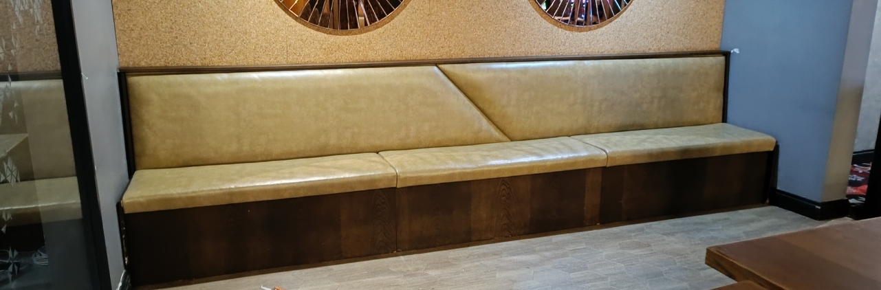 Professional carpentry services by Alex Upholstery. Custom furniture, wood framing, and detailed craftsmanship for homes and commercial spaces.